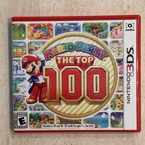 Mario Party The Top 100 Nintendo 3DS Game Complete CIB